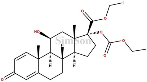 Loteprednol Iodo Impurity | CAS No- NA | Simson Pharma Limited