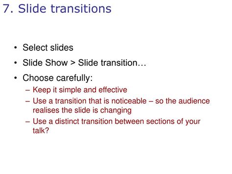 Image result for Example of Slide Transition