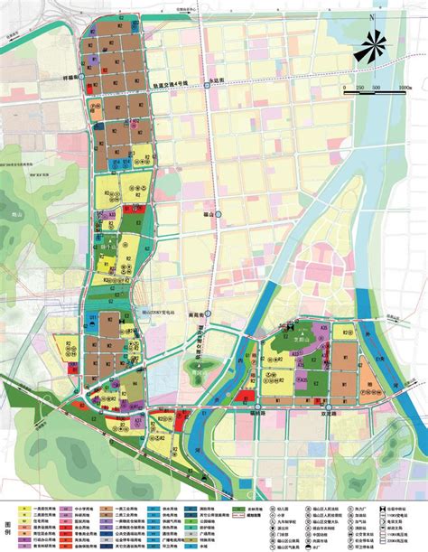 山东省烟台市福山区西部城区（奇泉路东侧地块）控制性详细规划设计