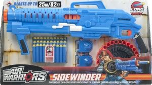 Air Warriors Sidewinder, Blaster Gun for Kids 3+ & Above Guns & Darts ...