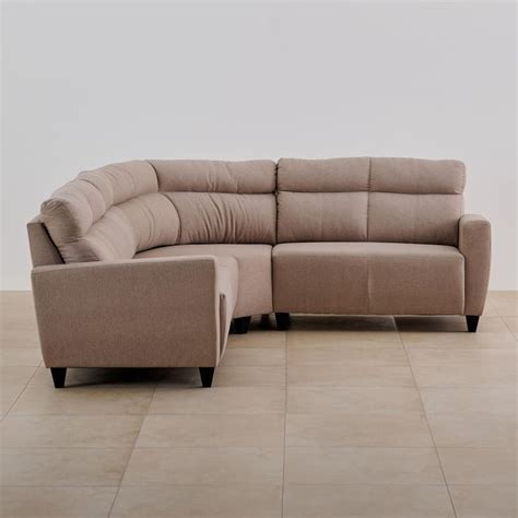Buy Helios Emily Yessica Fabric 2+1+1+2 Seater Sectional Sofa Set ...