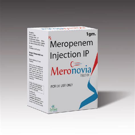 Meronovia -1gm Injection Zynovia Lifecare LLP