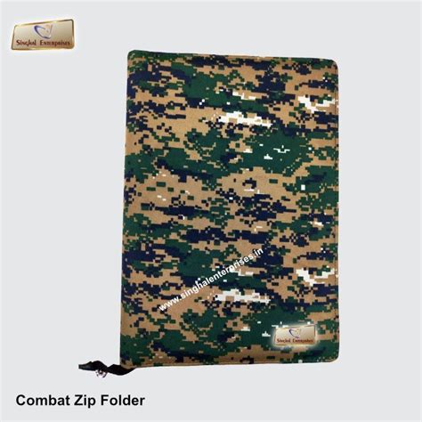 Combat Zip Folder Supplier from Delhi