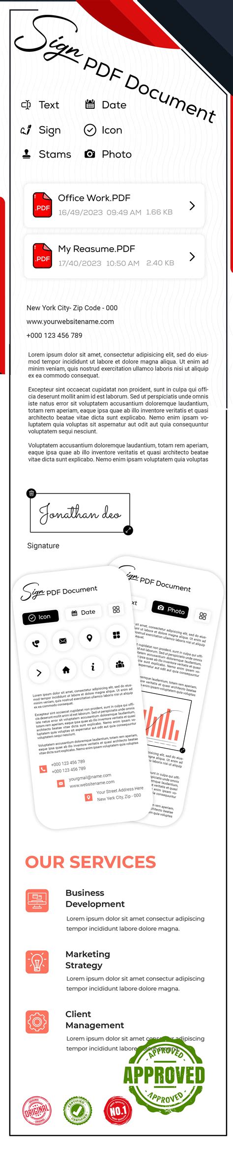 Image result for Fill in Sign PDF