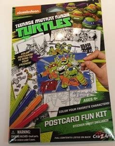 NICKELODEON Teenage Mutant Ninja Turtles Postcartd Fun Kit Price in ...