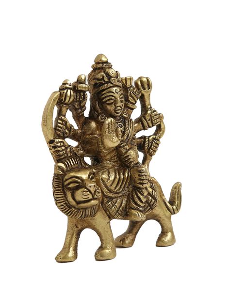 Brass Statue - Durga Devi – Revive Home