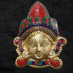 Buy Durga Maa Face Wall Mount Stonework - Budhshiv.com