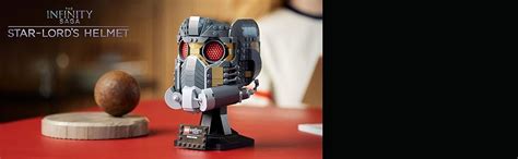 LEGO Marvel Star-Lord’s Helmet 76251 Building Kit; Displayable ...