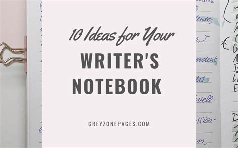 My Writing Notebook 的图像结果