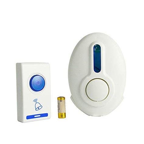 PICSTAR Baoji Plastic Wireless Cordless Remote Door Bell for Home ...