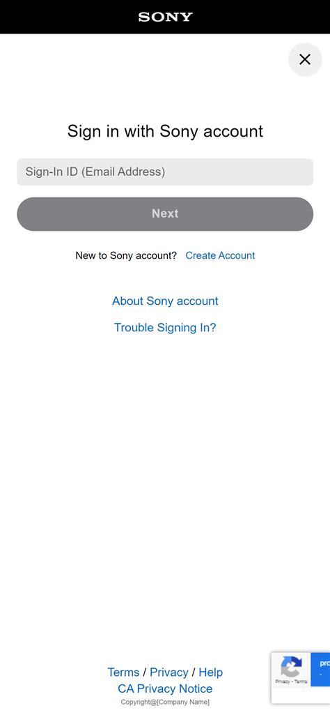 Sony Corporation - If you forgot your password