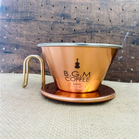 Kalita × B.G.M COFFEE カリタウェーブ ドリッパー TSUBAME 銅 – BIGMAMA ONLINE SHOP