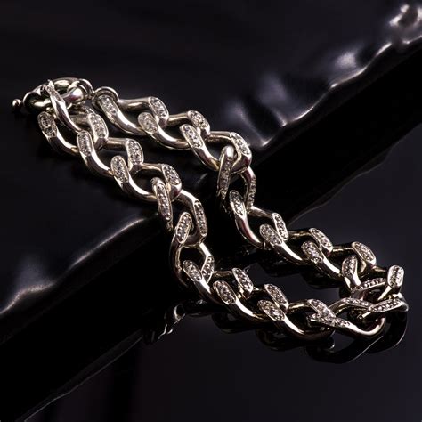 Iced Out Cuban bracelet – Wearitwithlove