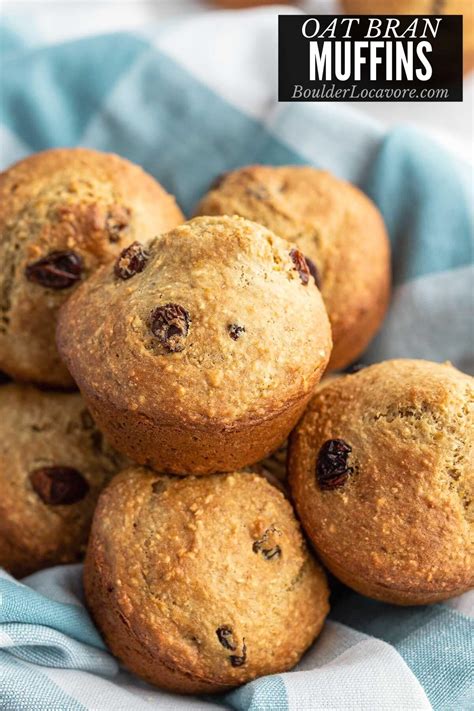 Oat Bran Muffins recipe - an Easy Muffin recipe | Boulder Locavore®