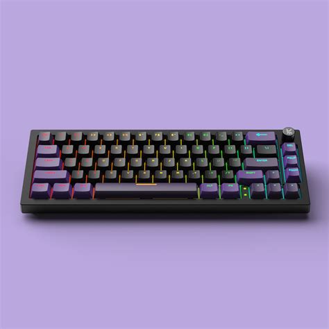 Swarm65 Black Purple Wireless Mechanical Gaming Keyboard – Kreo