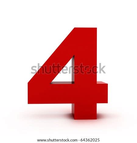 3d Number 4 Stock Photos, Images, & Pictures | Shutterstock