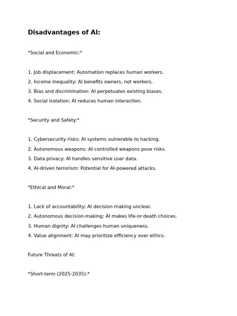 Disadvantages of Ai Technology 的图像结果