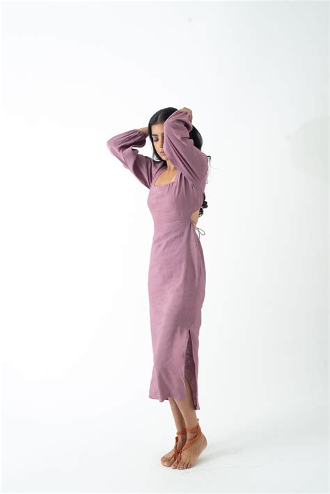 Orchard Lilac Helen Dress – Tailordidi