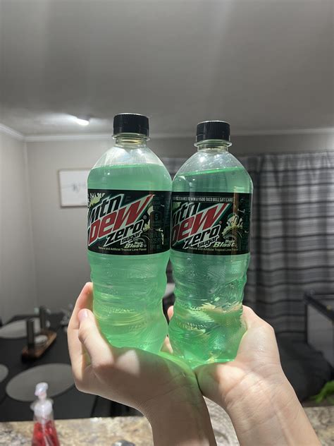 Baja Blast Zero looks like it has a different formula. The 20th ...