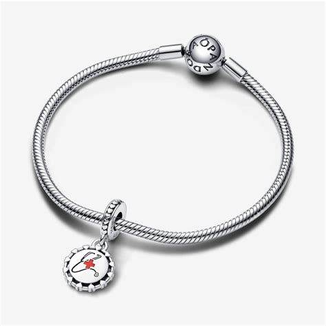 Pandora Engravable Charms Online India - Silver Stethoscope Engravable ...