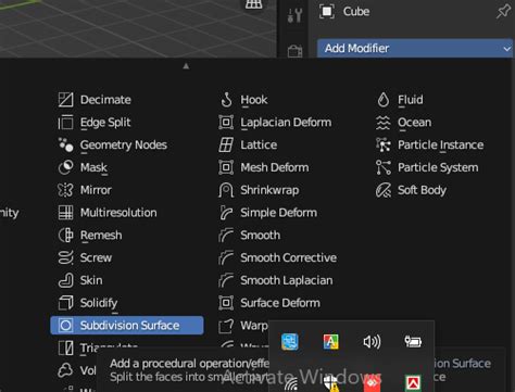 Blender Python Coding Subdivide Examples 的图像结果