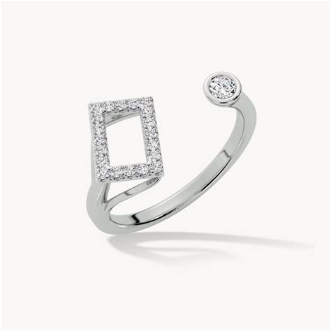 Buy Lab Grown Diamond Acute Angle Ring For Women Online | Bayan Jewelry