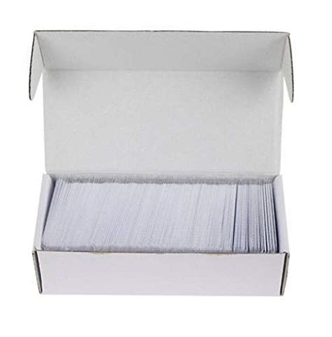 Buy ANG Plain White PVC ID Cards for - Use in Epson L-800 / L-805 / L ...