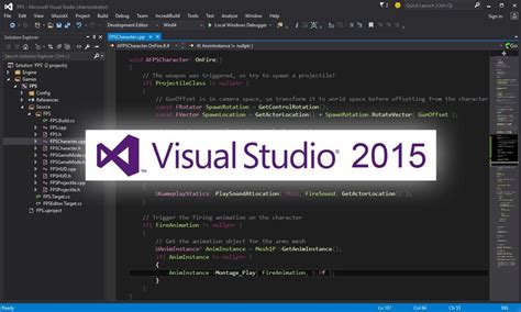 Image result for Unreal Visual Studio