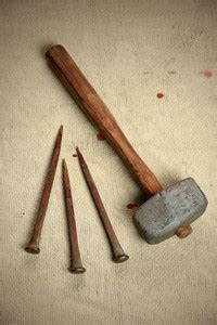 Ancient .nails and hammer |god poster|christian god poster|jesus poster ...