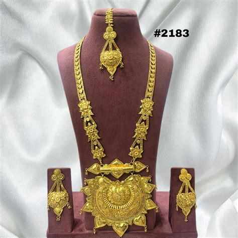 Designer Hand Made Jewelry Long Necklace Set, PMJ Model No: 2183 ...