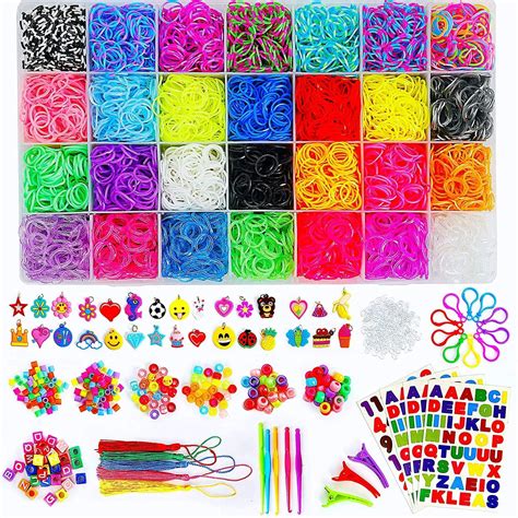 Amazon.com: Momo's Den Rubber Band Bracelet Kit Bracelet Making kit ...