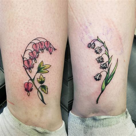 Bleeding Heart Tattoo Flower