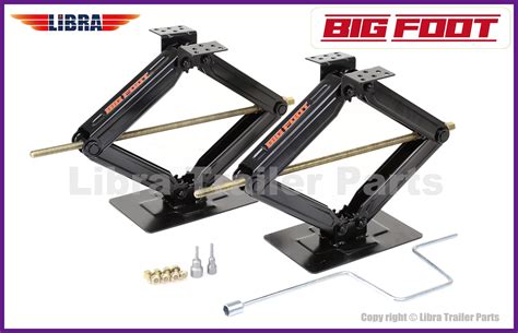 Buy LIBRA Set of 2 Bigfoot 5000 lb 24 RV Trailer Stabilizer Leveling ...