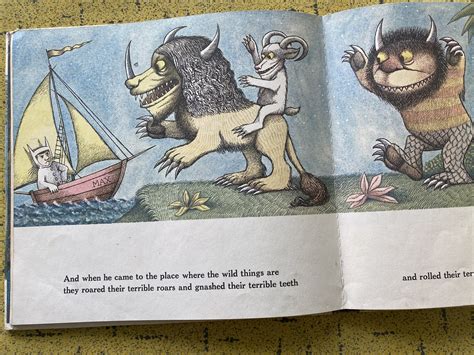 Where The Wild Things Are Boat Coloring Page