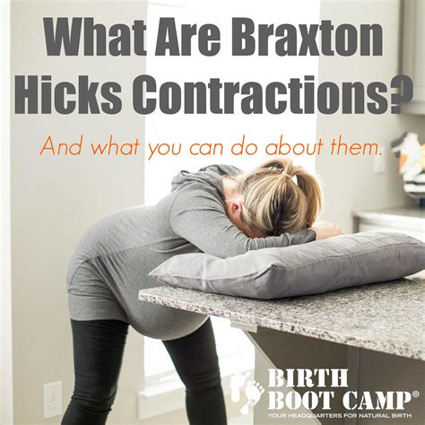 What Are Braxton Hicks Contractions? - Birth Boot Camp® Your Headquarters for an Amazing Birth