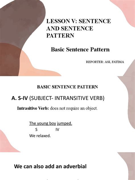 Image result for Examples for Sentence Pattern