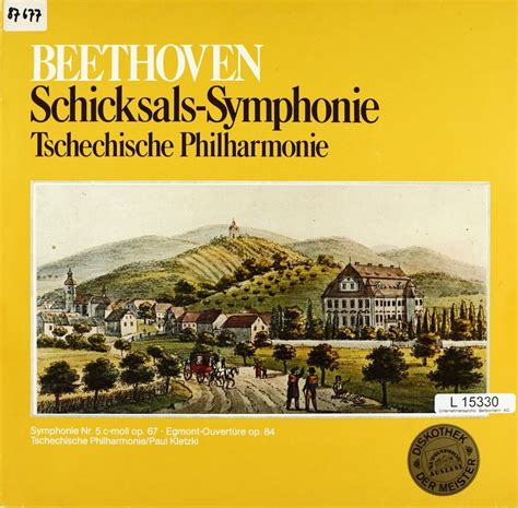 Paul Kletzki. Tschechische Philharmonie. Beethoven. Schicksals ...