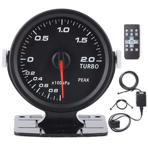 Turbo Boost Meter,Universial Car Turbo Boost Pressure Meter 60mm ...