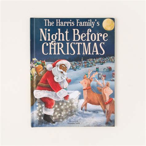 Personalized Night Before Christmas Book | Custom Kids Holiday Keepsake ...