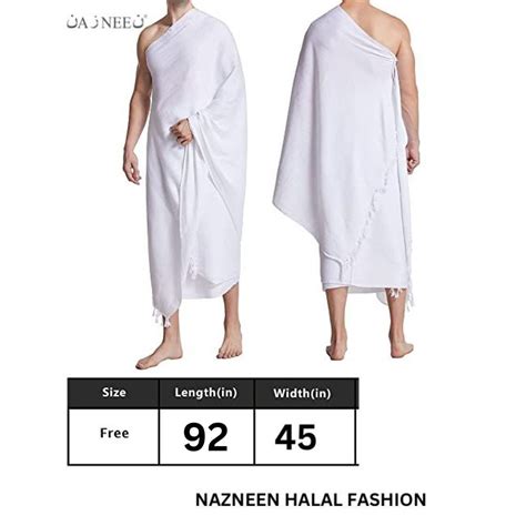Hajj Umrah Towel - Ihram Clothing Set Prayer of Hajj and Umrah