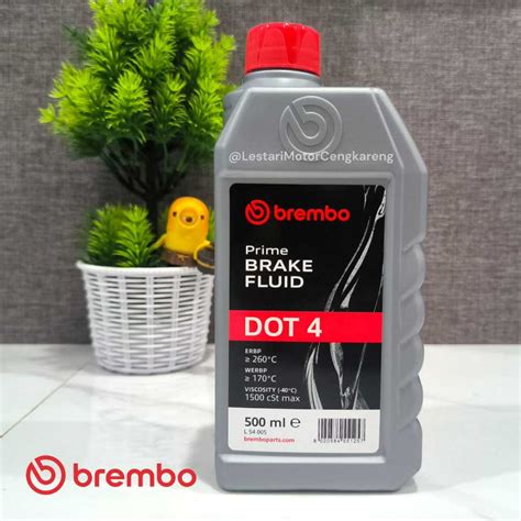 Jual BRAKE FLUID DOT 4 BREMBO 500 ML ORIGINAL - MINYAK REM BREMBO MOBIL MOTOR | Shopee Indonesia