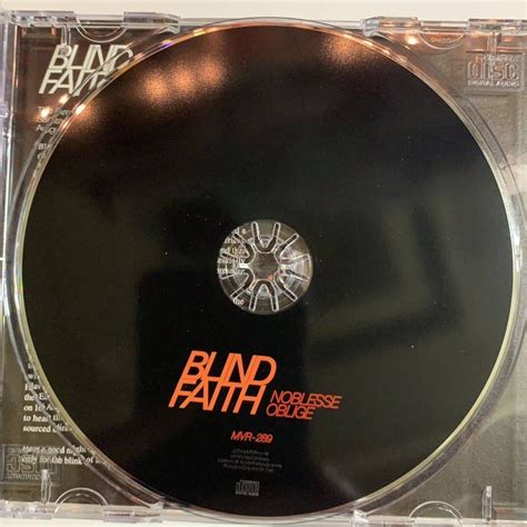 Yahoo!オークション - BLIND FAITH / NOBLESSE OBLIGE (CD) 1969 Santa...