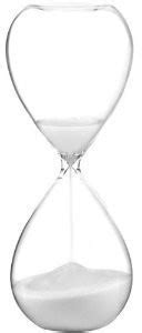 G.W. Schleidt Hourglass Sand Timer 30 Minute Deep Sand 7.5 Inch ...