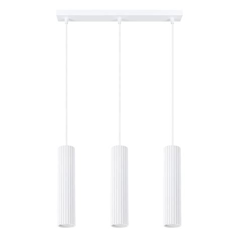 Lampa wisząca KARBON 3L biały | home&you