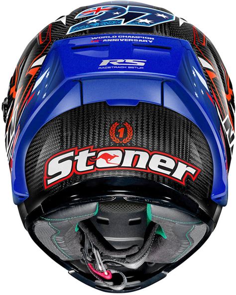 X-Lite X-803 RS Ultra Carbon Replica C. Stoner 10Th Anniversary Helmet ...