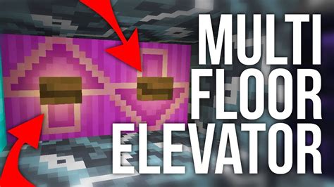 Image result for Minecraft Simple Elevator Tutorial