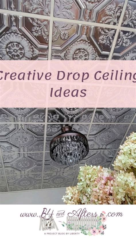 Image result for Drop Ceiling Tile Ideas