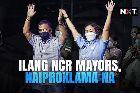 Mga nanalong mayor sa NCR, iprinoklama na | ABS-CBN News
