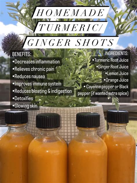 What Are The Benefits of Turmeric and Ginger Shots | 2024 real user experience on Lemon8
