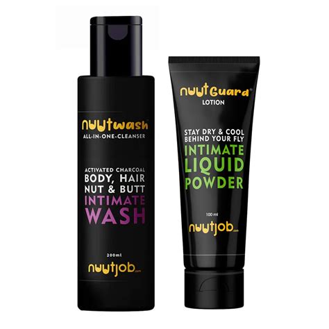Buy Nuutjob Hygiene Combo Pack | Intimate Wash + Liquid Powder ...